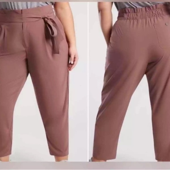 Athleta Skyline Pants 24 Mauve - Picture 2 of 4